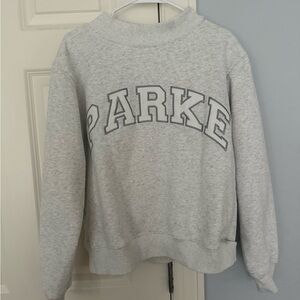 Gray Parke Mockneck Sweatshirt
